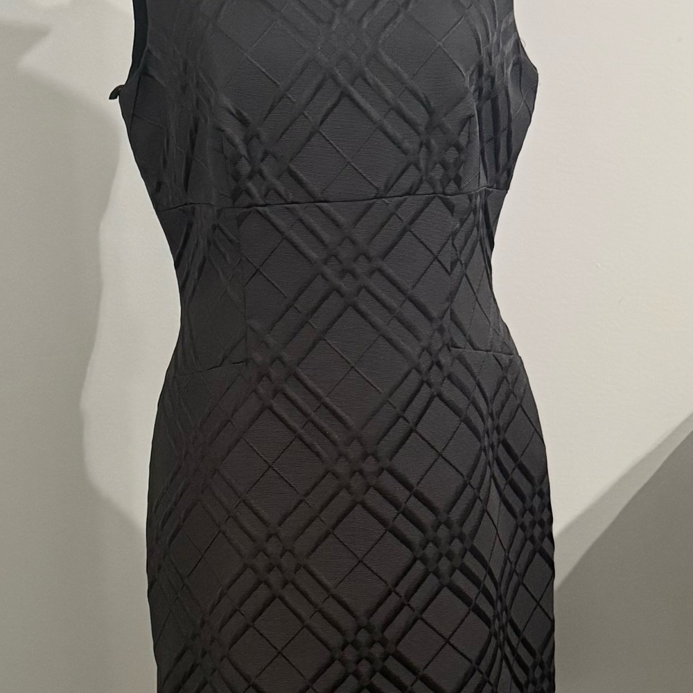 Tahari Elegant Black Sleeveless Dress